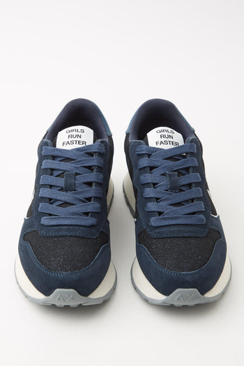 Sun68 Sneaker Navy Blue Donna - 4