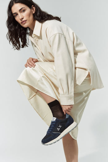 Sun68 Sneaker Navy Blue Donna - 11