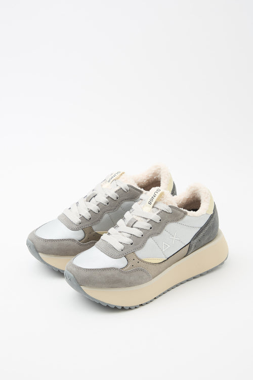 Sun68 Sneaker Grigio Medio Donna - 2