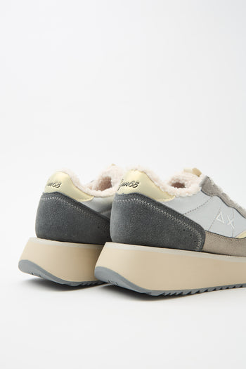 Sun68 Sneaker Grigio Medio Donna - 5