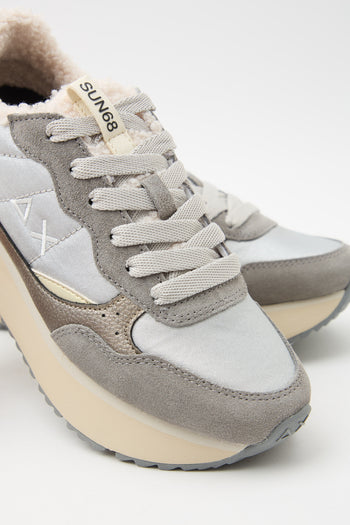 Sun68 Sneaker Grigio Medio Donna - 7