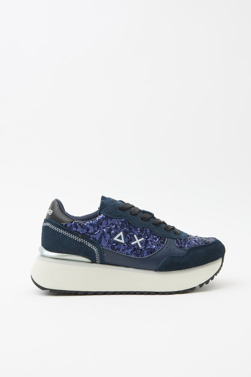 Sun68 Sneaker Navy Blue Donna - 1