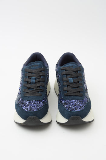 Sun68 Sneaker Navy Blue Donna - 3