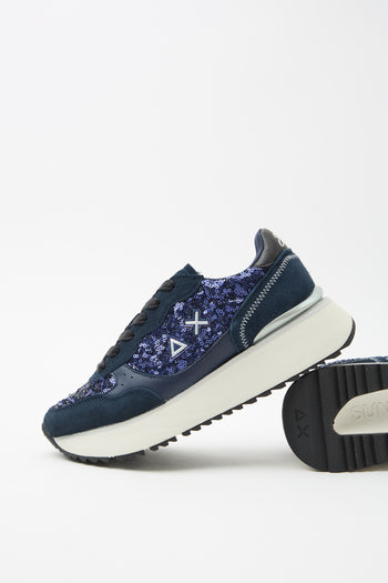 Sun68 Sneaker Navy Blue Donna - 7