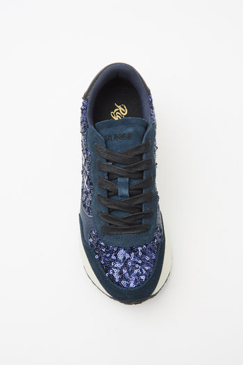 Sun68 Sneaker Navy Blue Donna - 8
