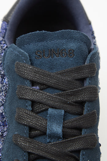 Sun68 Sneaker Navy Blue Donna - 10
