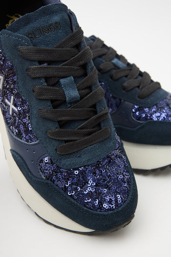 Sun68 Sneaker Navy Blue Donna - 9