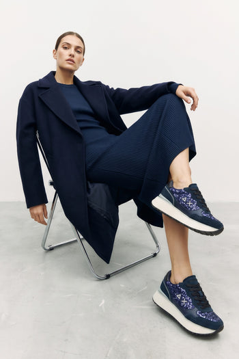 Sun68 Sneaker Navy Blue Donna - 12
