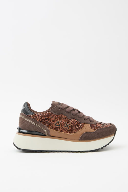 Sun68 Sneaker Marrone Donna - 1