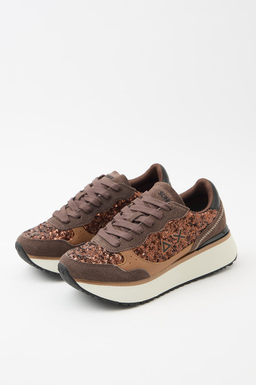 Sun68 Sneaker Marrone Donna - 2