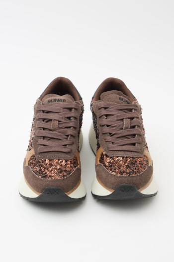 Sun68 Sneaker Marrone Donna - 3