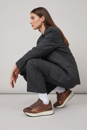 Sun68 Sneaker Marrone Donna - 11