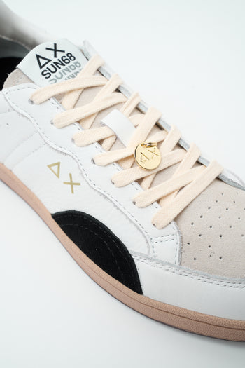 Sun68 Sneaker Bianco/nero Donna - 4