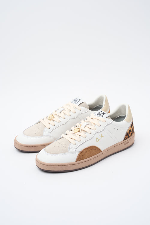 Sun68 Sneaker Bianco/volpe Donna - 2