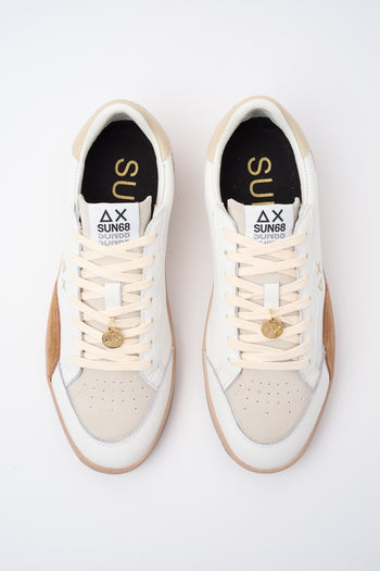 Sun68 Sneaker Bianco/volpe Donna - 3