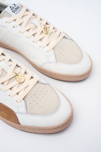 Sun68 Sneaker Bianco/volpe Donna - 4