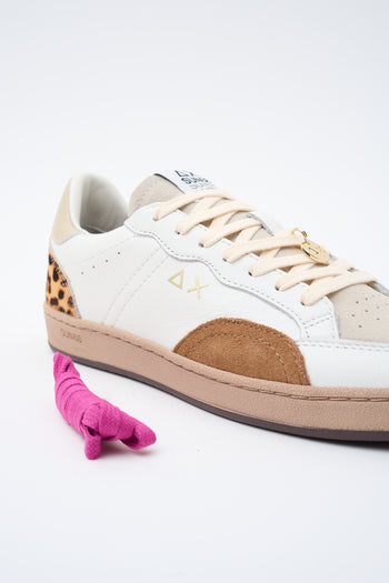 Sun68 Sneaker Bianco/volpe Donna - 5
