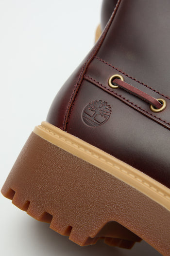 Timberland Anfibio Burgundy Full Grain Donna - 5
