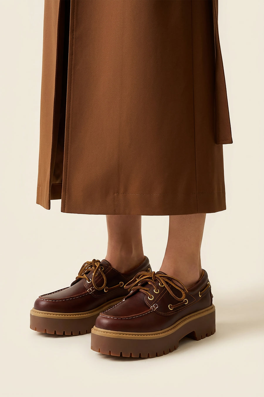 Timberland Mocassino Rootbeer Donna