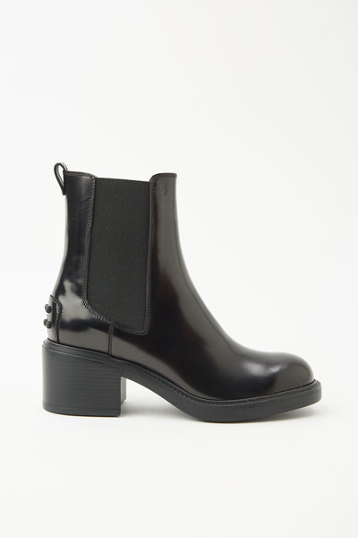 Tod's Stivaletto Nero Donna