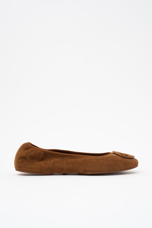 Tory Burch Ballerina Caramel Donna - 1