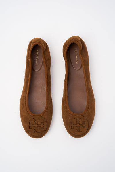 Tory Burch Ballerina Caramel Donna
