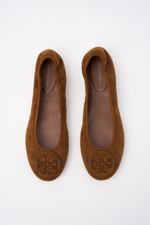 Tory Burch Ballerina Caramel Donna - 2