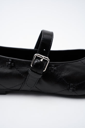 Tory Burch Ballerina Black/black Donna - 4