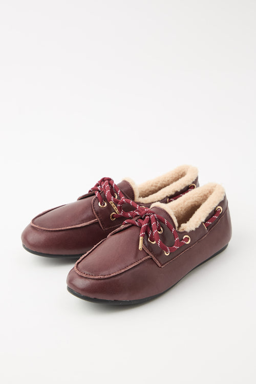 Tre Emme Stringata Bordaux Donna - 2