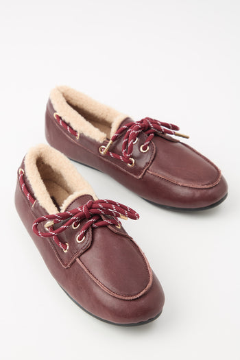 Tre Emme Stringata Bordaux Donna - 4