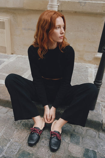 Tre Emme Stringata Nero Donna - 9