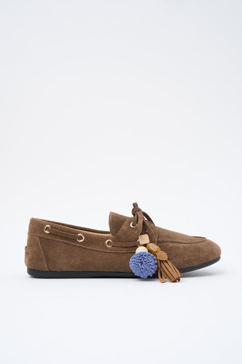 Tre Emme Mocassino Taupe Donna - 1