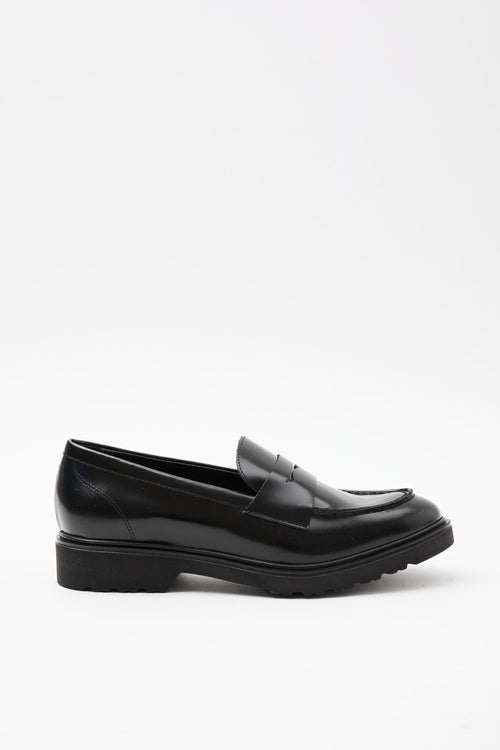 Tre Emme Mocassino Nero Donna - 1