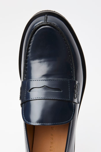 Tre Emme Mocassino Blu Donna - 6