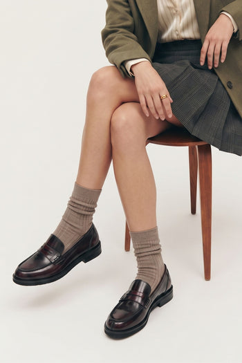 Tre Emme Mocassino Bordaux Donna - 8
