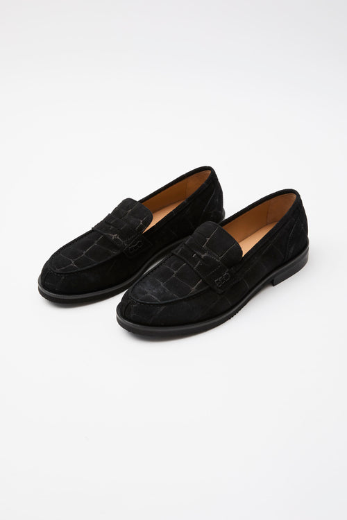 Tre Emme Mocassino Nero Donna - 2