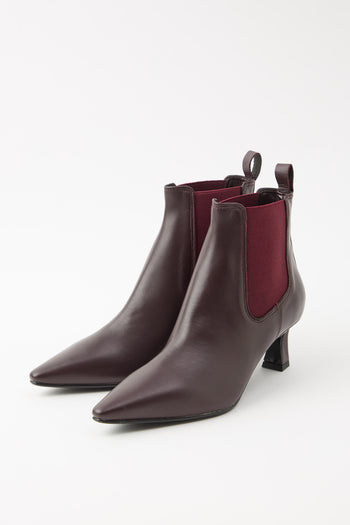 Tre Emme Stivaletto Bordaux Donna - 4