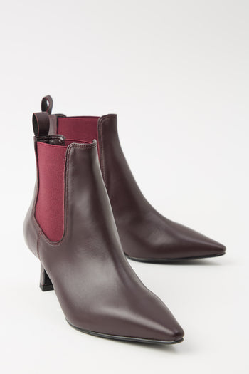 Tre Emme Stivaletto Bordaux Donna - 5