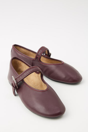 Tre Emme Ballerina Bordaux Donna - 3