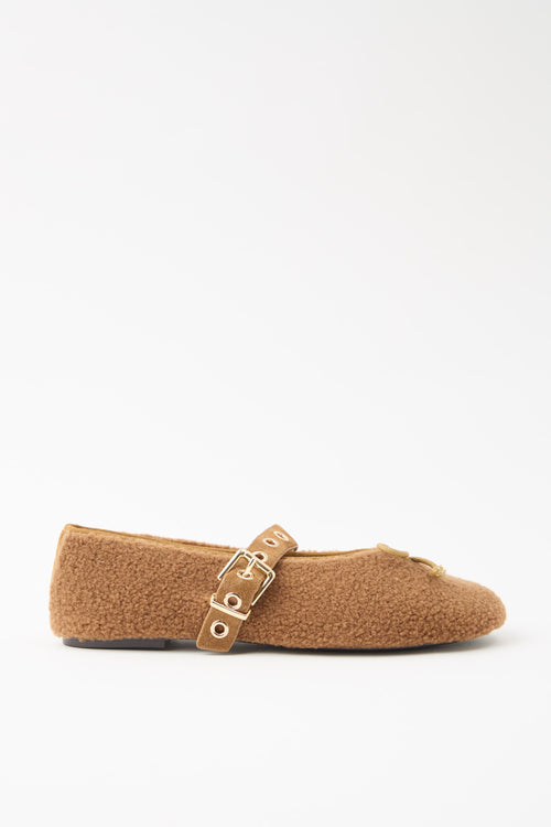 Tre Emme Ballerina Cuoio Donna - 1