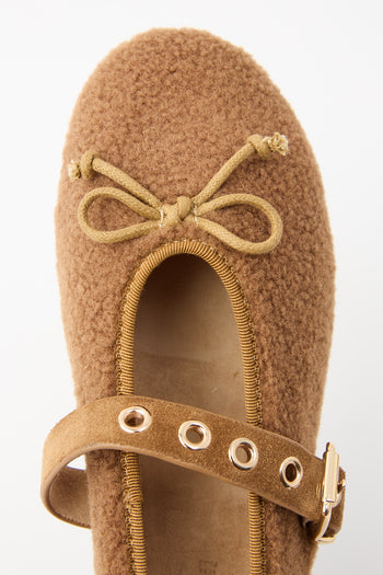 Tre Emme Ballerina Cuoio Donna - 6