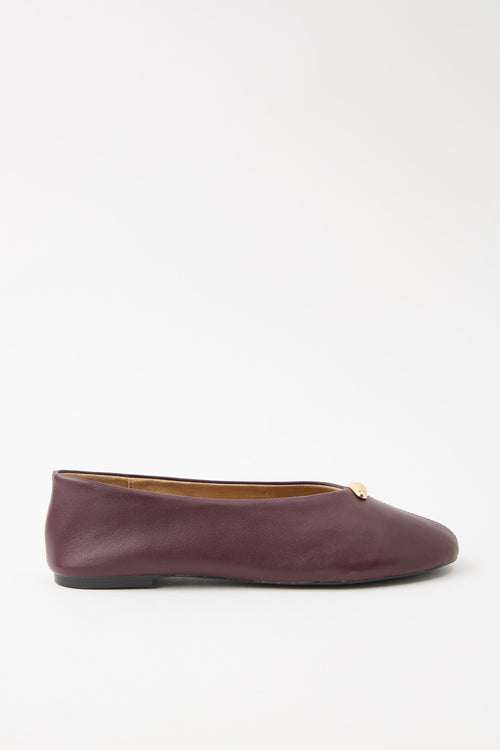 Tre Emme Ballerina Bordaux Donna - 1