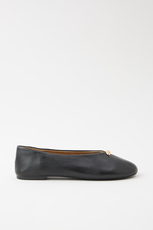 Tre Emme Ballerina Nero Donna - 1