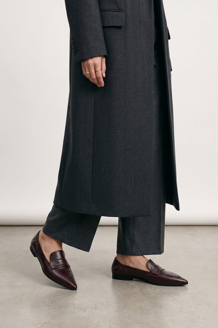 Tre Emme Mocassino Bordaux Donna