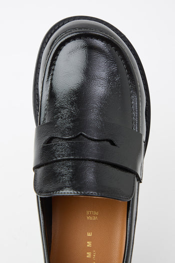 Tre Emme Mocassino Nero Donna - 5