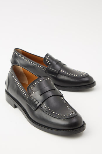 Tre Emme Mocassino Nero Donna - 3