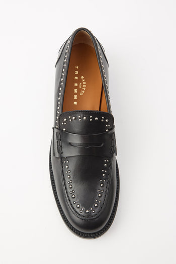 Tre Emme Mocassino Nero Donna - 4