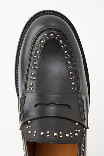 Tre Emme Mocassino Nero Donna - 5