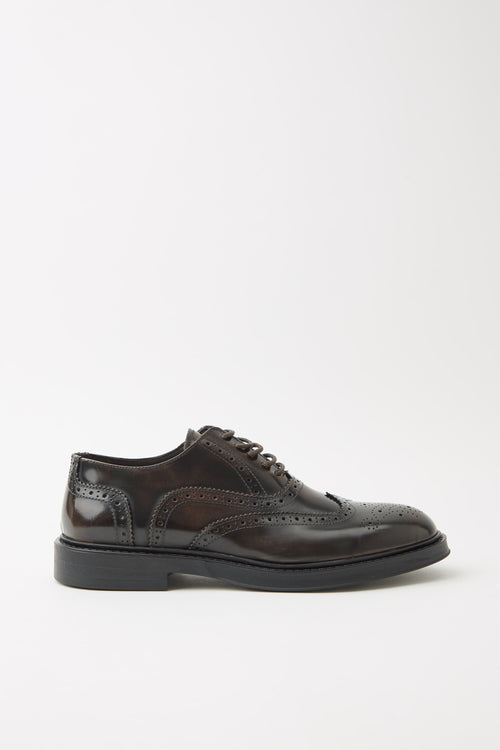 Tre Emme Stringata Cognac Uomo - 1