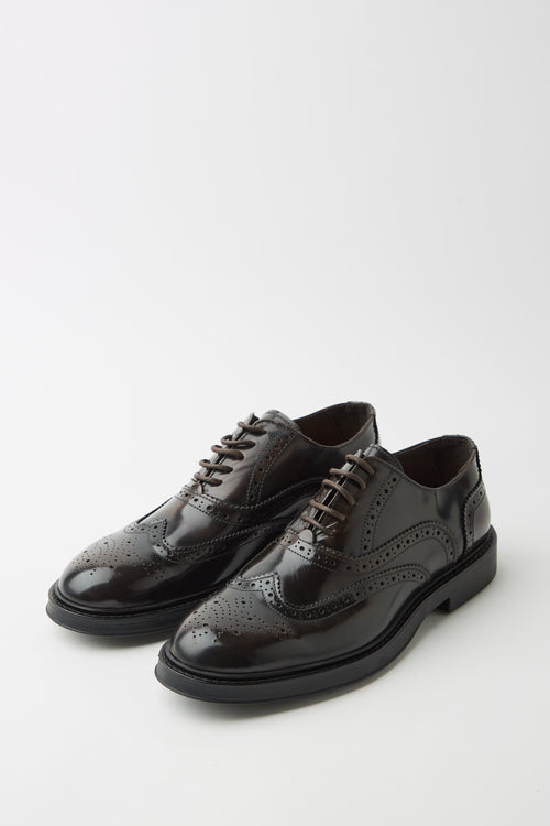 Tre Emme Stringata Cognac Uomo - 2